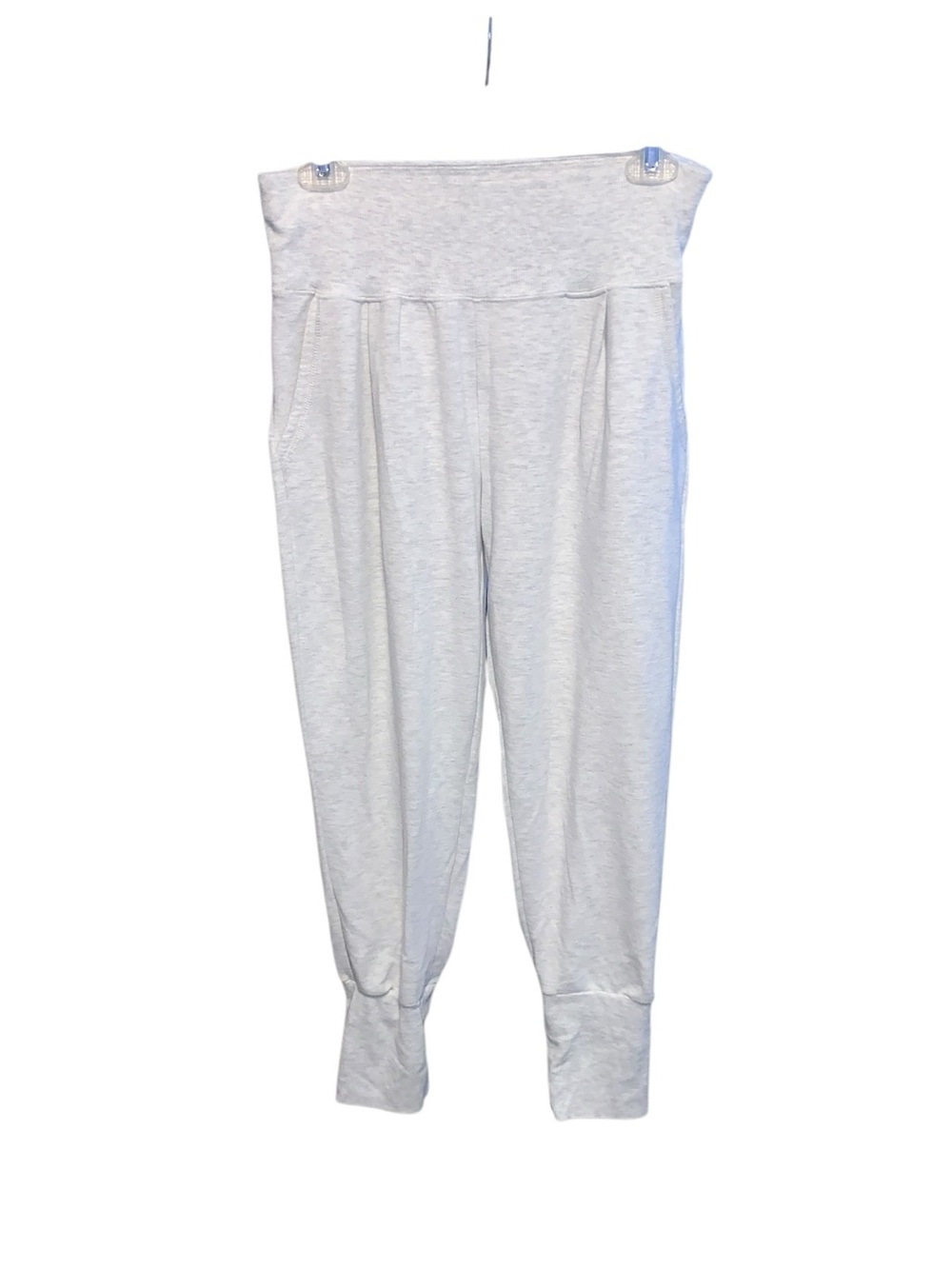 Danskin Light Gray Jogger SweatPants Pull-On Lounge Bottoms Pockets